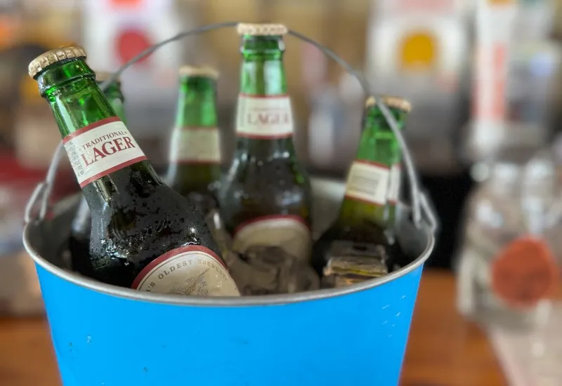 Refreshments at the Showcase